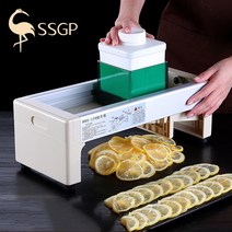 독일 SSGP 과일 슬라이서 카페 커터 얇은 채썰기 슬라이스, 과일슬라이서