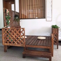 평상마루 조립식 평상 앵글평상 야외용 만들기 아파트 조립, 길이 90x폭 90x높이 54cm