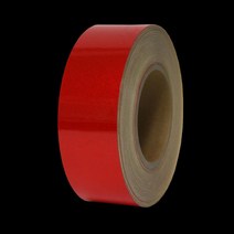 BJ 건축 허가 안전 보건 표지판 반사 테이프 50mm x 45M 적색