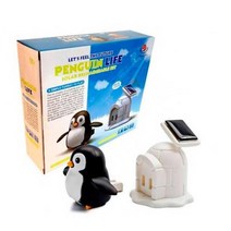 태양광 이글루 펭귄로봇 장난감 DIY키트 중학생 공학