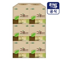 [삼정펄프] 그루 무표백 홈냅킨 120매 6입/화장지/티슈, 선택:그루 홈냅킨 120매 6입