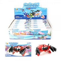 오션조립블럭 바다생물(1500원X12개), 본상품