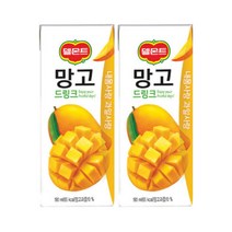델몬트 드링크 망고, 190ml, 12개