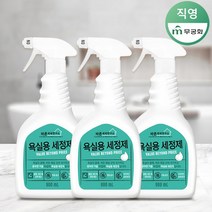 바른세제연구소 욕실용 세정제 900ml x 3개, 없음, 상세설명 참조