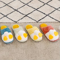 300g무게 가벼운 따뜻한 오리슬리퍼 퍼실내화 남자겨울 학교 회사 디자인 패딩