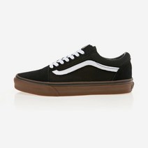 반스 올드 스쿨 (GUMSOLE) 블랙 MEDIUM GUM