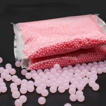 서바이벌 페인트볼 핑크 반투명 워터 비드 78mm 젤 볼 강화 크리스탈 쉘 호크 P1, 2 bags