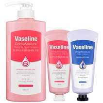 바세린 24h 핸드크림 500ml+60ml +풋크림 60ml, [AA1] 500ml+60ml+풋크림 60ml