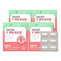 셀트리온 이너랩 365 와이 Y 케어 유산균 10.5g, 30정, 4개