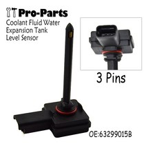 새로운 63299015b 시트로엥 c5 ​​2.0 hdi 푸조 407 807 9642434480 용 냉각수 유체 물 확장 탱크 레벨 센서, 없음