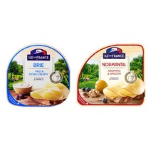 일드프랑스 노르망딸 브리 슬라이스 치즈 150g /코스트코 샌드위치 치즈 (아이스박스 포장), 브리 슬라이스 150g