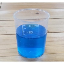 계량컵(100ml) 눈금비이커/1pcs PVC비이커