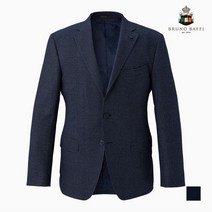 인디안 BRUNO BAFFI 네이비 잔조직 패턴 정장 자켓_MAEFFWF8121