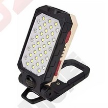 LED 워킹 라이트 자석형 USB충전 손전등 캠핑램프 작업등 W599B, 1type
