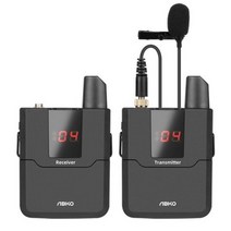 앱코 WMP1 UHF 무선 송신기 + 수신기 마이크 세트, 송신기(WMP1R) + 수신기(WMP1T), 2세트