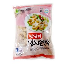 지키미 김치 손만두 1.2kg (아이스박스.팩포함가), 4개