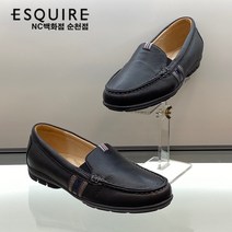 [에스콰이아] 에스콰이아 여성 로퍼 (2021FW NEW 제품) 부드러운 가죽&캐주얼+세미정장ST (3cm굽) 발이 편하고 쿠션감이 좋은 여성 로퍼 YAAFHL509BK