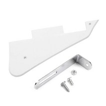 5개/대 LP 기타 픽업 가드 스크래치 플레이트 Pickguard for Gibson Les Paul (브래킷 및 나사 포함) 악기, WHITE