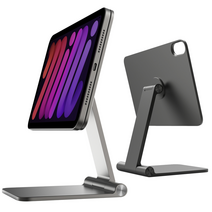 니케 아이패드 미니 6 마그네틱 거치대 접이식 휴대용, 스페이스그레이
