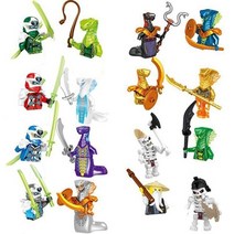 레고사람 캐릭터 레고 피규어 호환 미니 영화 tv 액션 빌딩 블록 일본 만화 뱀 27, 1-16개