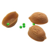 달자샵 1+1 즐거운 매직쇼 호두껍질 야바위 놀이 콩찾기 게임 마술도구, 1SET+1SET