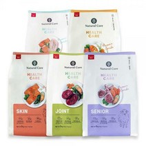 [네츄럴코어] 헬스케어 애견 사료 2kg 소포장 (스킨 웨이트 살몬 조인트 시니어), 헬스케어 시니어 2kg