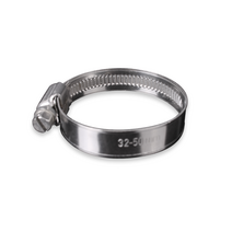 SUS호스밴드 독일제타입 호스고정 50-200mm 클램프, 5인치(110~130mm), 1개