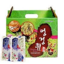 엄마애손 국내산 엉겅퀴즙 1박스 100ml x 60개 엑기스 액기스 건강차 한방차 선물용, 60포