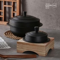 [스토어아울] 리방아트 가마솥 인덕션 가정용 무쇠돌솥 3~4인용pri-4286EA, 쿠팡 본상품선택