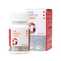 다나음 비타민D3 1000IU 60캡슐, 7.8g, 130mg×60캡슐, 1개