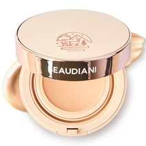 뷰디아니 메쉬 타이트 업 쿠션 쿠션팩트 노세범 파운데이션 밀착력좋은 커버력좋은 촉촉한 톤업 물광 승무원 건성 철벽녀쿠션 묻어나지않는 마스크에안묻는 실크 빅커버 하이커버리지 시카, [본품] 내추럴데일리 1호 1개+허니1매