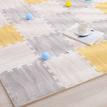 행복한 이웃 층간소음방지 퍼즐 매트 셀프시공 31cm x 31cm 16개, 그레이  (31cm x 31cm 16개)