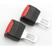 생활공유소 안전벨트 연장 클립 벨트클립 자동차 클립 2ps, 블랙, 2개