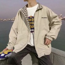 캐주얼자켓 아우터 양면자켓 야상 리버시블 바람막이 오버핏 INSUM47 야상 패션자켓 봄자켓 아우터
