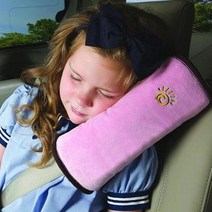 CAR 자동차 뒷자석 안전벨트 베개 차량용 쿠션 도매, 베이지