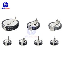 슈퍼캐패시터 H형 V형 C형 버튼 슈퍼 패럿 커패시터 5.5V 커패시턴스 0.1F 0.22F 0.33F 0.47F 0.68F 1F 1.5F 4F, [18] 5.5V 4F H-Type, 1개