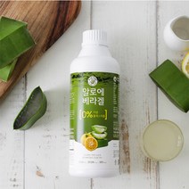 유기농 알로에베라겔 순수알로에 1050ml, 1개