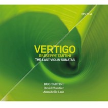[CD] David Plantier / Annabelle Luis 타르티니: 후기 바이올린 소나타집 (Giuseppe Tartini: Vertigo - Th..., Outhere Music, David Plantier / Annabelle ..., CD