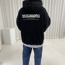 스트릿제이 로스앤젤 기모 후드티