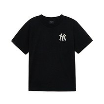 MLB키즈 베이직 스로고 반팔 티셔츠 (7ATSB0433-50BKS)