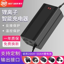 60V5A 리튬 배터리 충전기 71.4V67.2V73V 3원 인산철 리튬 고성능 스마트 빠른 충전기, 자동 전원 끄기(18 직렬) 75.6V8A
