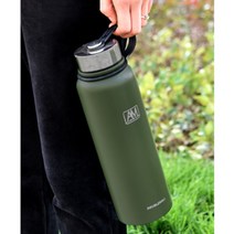 AM 이중진공 보온병 그린 1.5L 스텐 보온물병