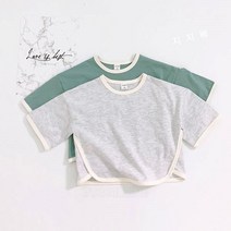23봄 지지베 랍빠티 유아티셔츠 키즈티 상의 캐주얼 데일리룩 기본티 반팔 여름코디