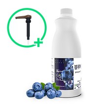 웰파인더진한 블루베리스무디1.8kg + 유니버셜소스펌프, 단품