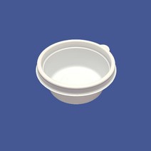 GP-85(소) 원형소스용기 100ml 화이트 1500개 세트상품, 1개