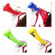 파티짱 나팔 응원 용품, 휘어진 나팔(블루)