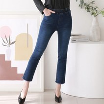 DM-220217 데님팬츠 8부청바지 청바지 8부바지 스판청바지
