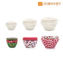 제과제빵 유산지 홈베이킹컵 머핀컵 소 중 대, 칼라 머핀컵(소)60매