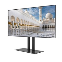 TV스탠드거치대 삼성 LG 중소기업 호환 가정용 탁상용 티비스탠드, (단품)HMH-104(50~65인치)