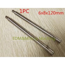 1PC EDM 기계 모공 세라믹 가이드 Z140 6x8x120mm 드릴링 머신에 대 한 1.3-3.0mm 튜브, 06 3.0mm
